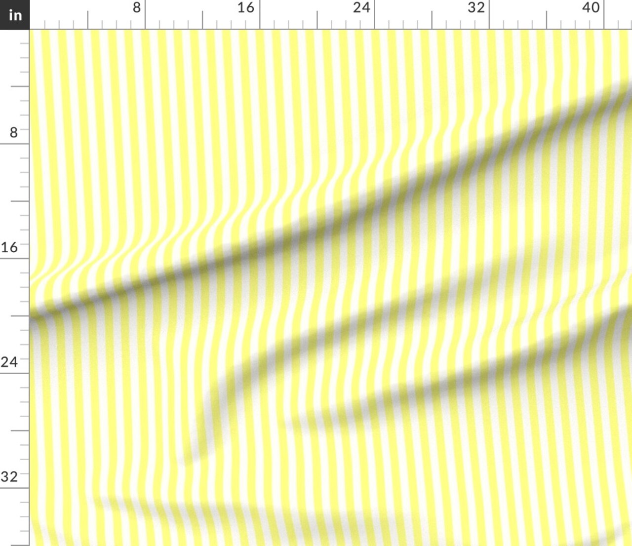 Vertical Stripes Pastel Spring Lines Geometric White Soft Small Scale Custom Printed Fabric by Spoonflower Various Fabrics by the Yard or Fat Quarter